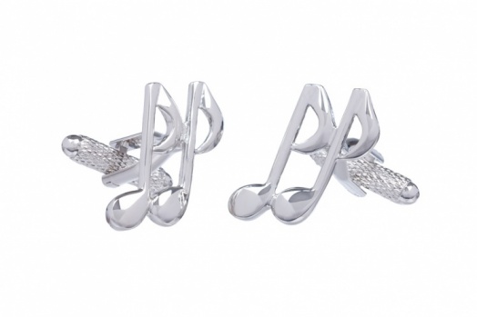 Musical Note Quaver Cufflinks